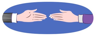 Handshake (illustration) by Neale Osborne